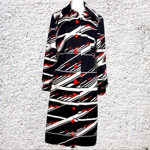 Vintage 70’s Polyester Secretary Dress - M